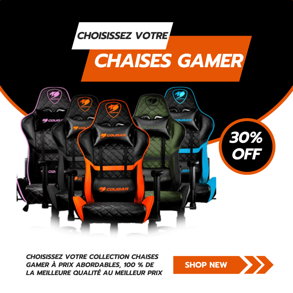 Choisissez votre collection chaises gamer à prix abordables, 100 % de la meilleure qualité au meilleur prix